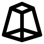 Rectangular Vertebra SVG Icon